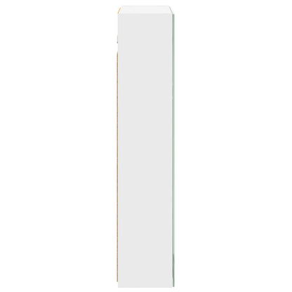 Bathroom Mirror Cabinet White 50 x 14.5 x 70 cm Engineered wood