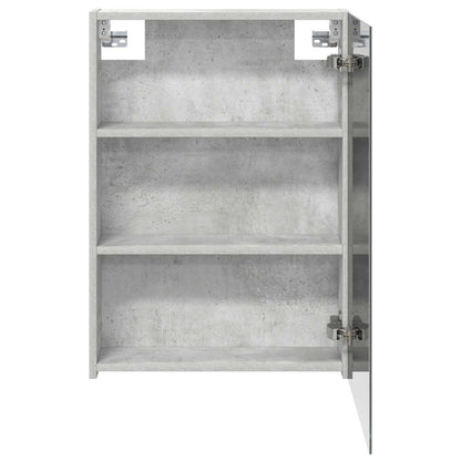 Bathroom Mirror Cabinet Concrete Grey 50 x 14.5 x 70 cm