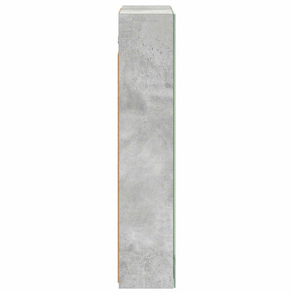 Bathroom Mirror Cabinet Concrete Grey 50 x 14.5 x 70 cm