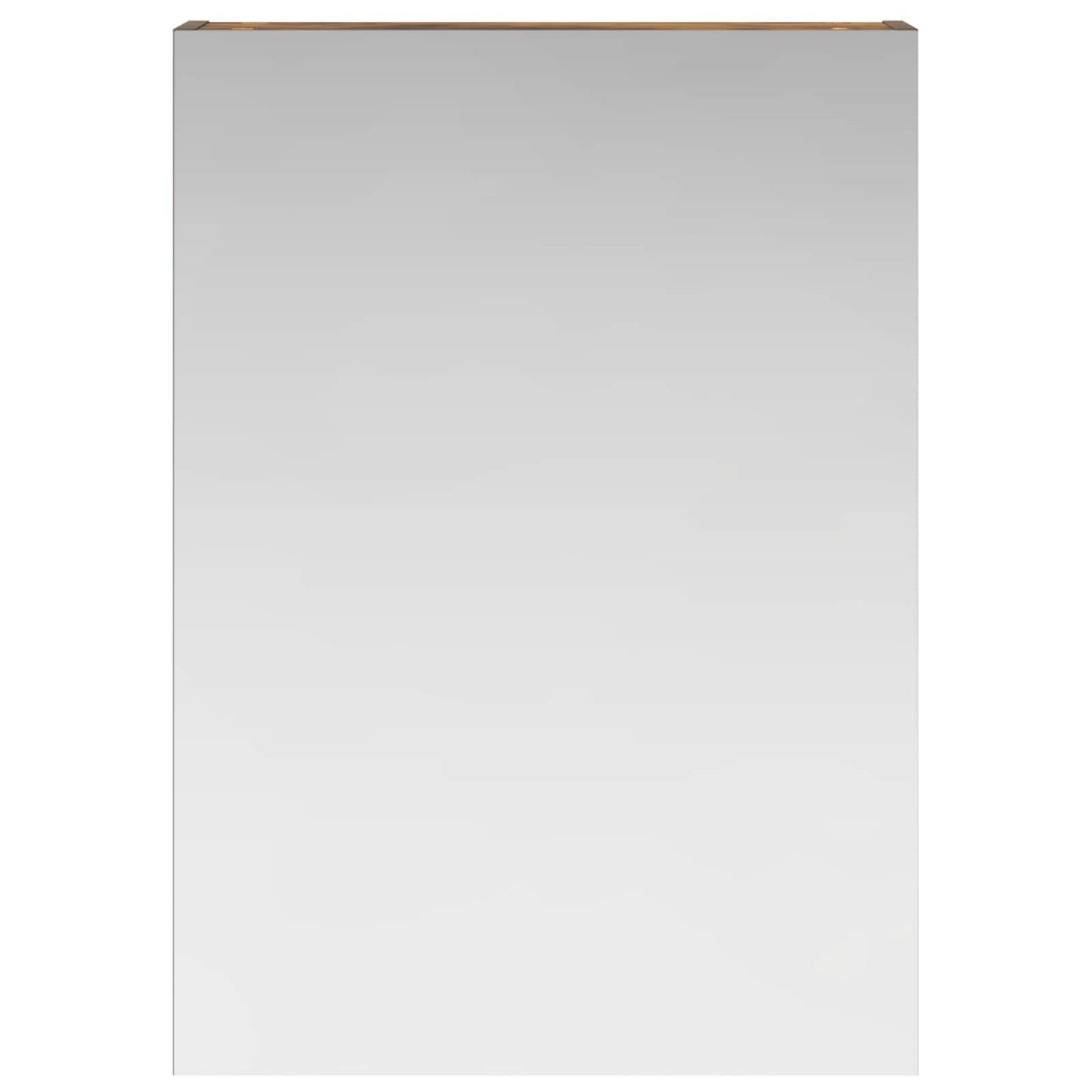 Bathroom Mirror Cabinet Smoked Oak 50 x 14.5 x 70 cm