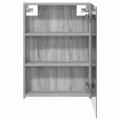 Bathroom Mirror Cabinet Grey Sonoma 50 x 14.5 x 70 cm
