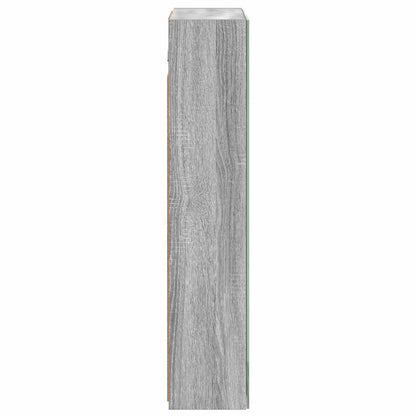 Bathroom Mirror Cabinet Grey Sonoma 50 x 14.5 x 70 cm