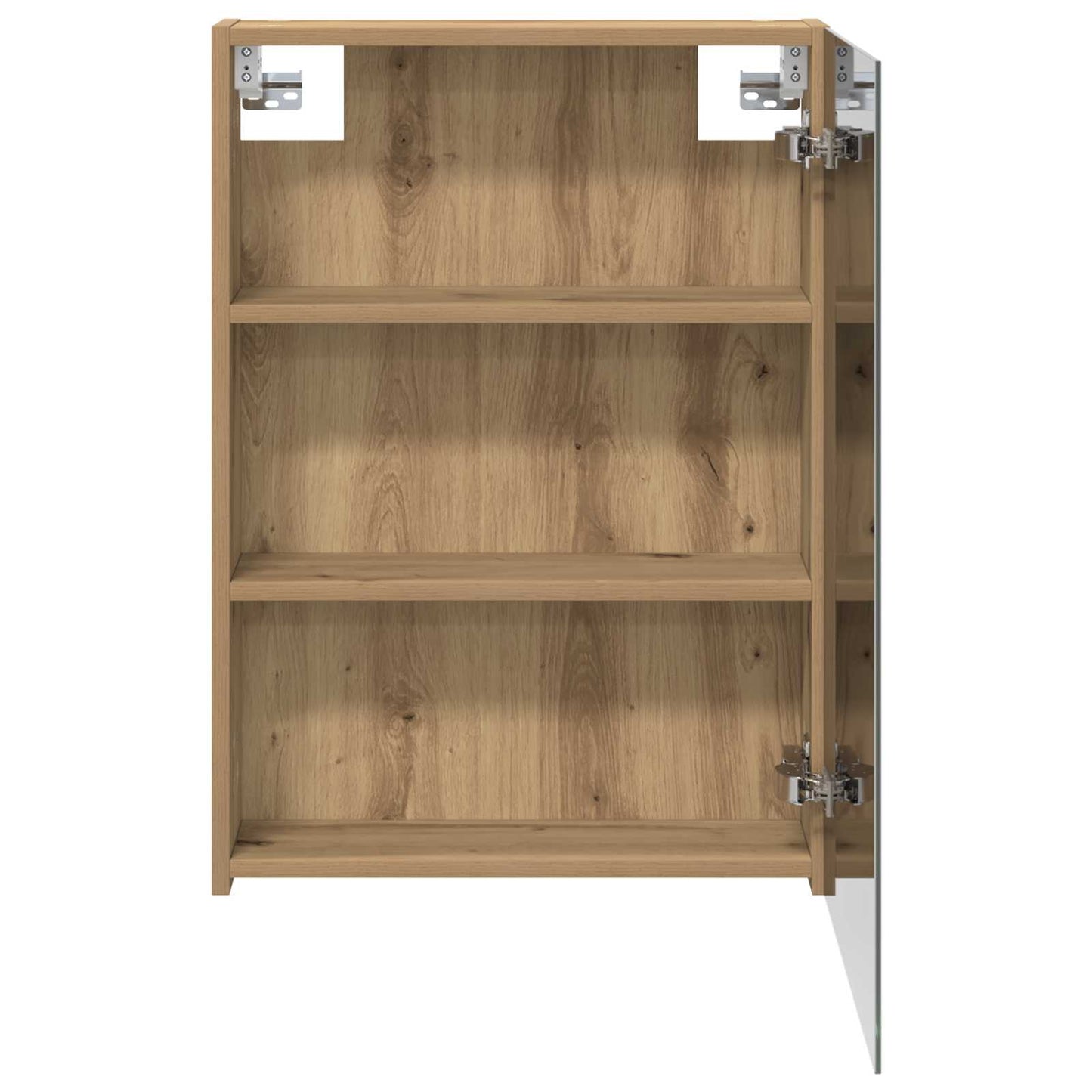 Bathroom Mirror Cabinet Artisian Oak 50 x 14.5 x 70 cm