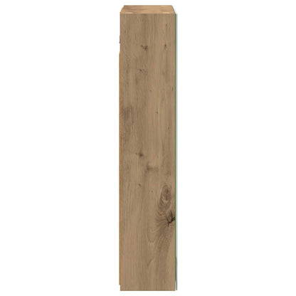 Bathroom Mirror Cabinet Artisian Oak 50 x 14.5 x 70 cm