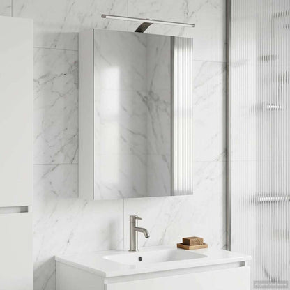 Bathroom Mirror Cabinet White 50 x 14.5 x 70 cm Engineered wood