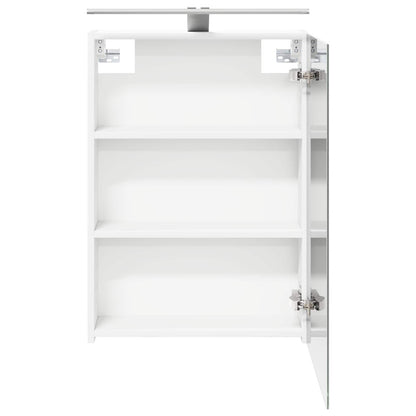 Bathroom Mirror Cabinet White 50 x 14.5 x 70 cm Engineered wood
