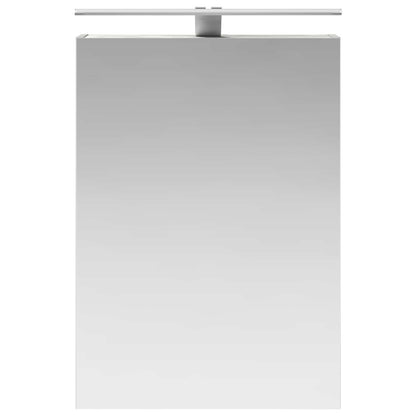 Bathroom Mirror Cabinet Concrete Grey 50 x 14.5 x 70 cm