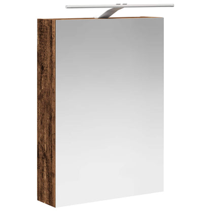 Bathroom Mirror Cabinet Old Wood 50 x 14.5 x 70 cm