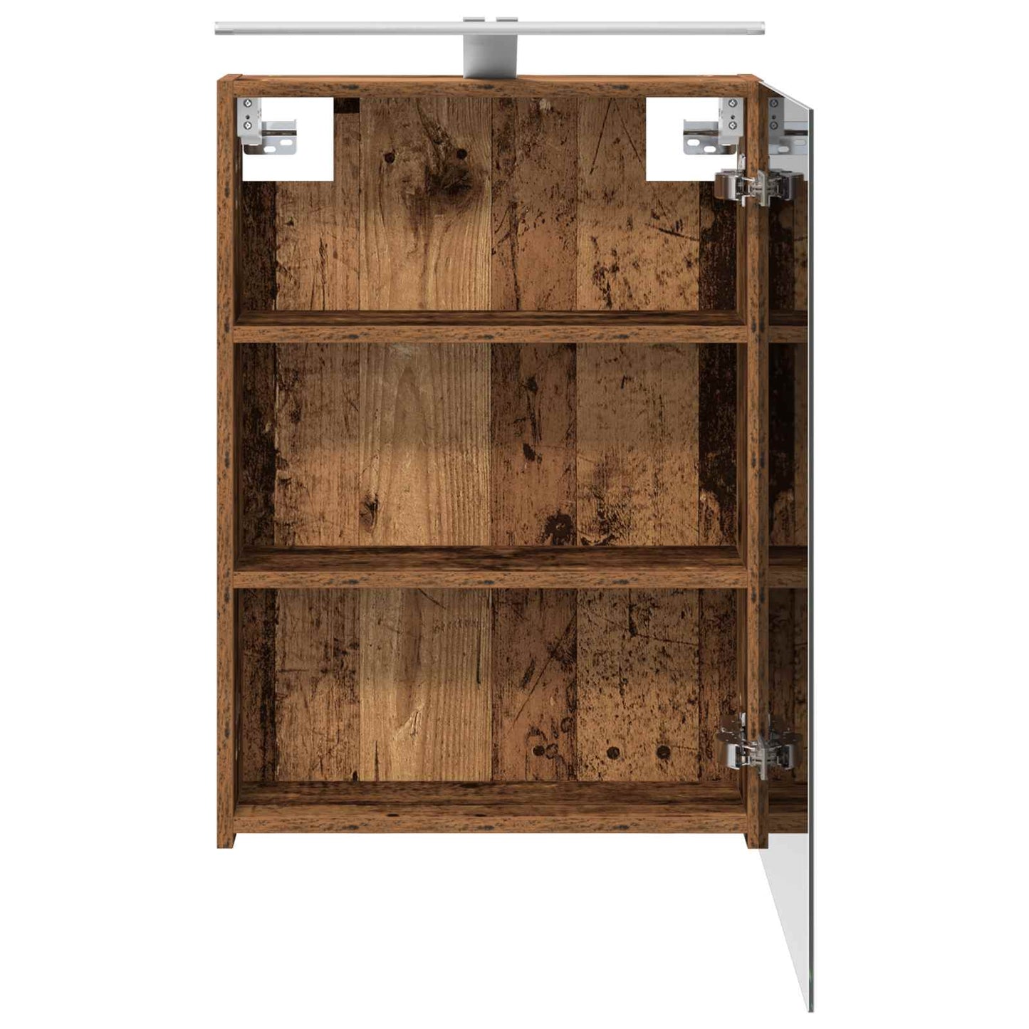 Bathroom Mirror Cabinet Old Wood 50 x 14.5 x 70 cm