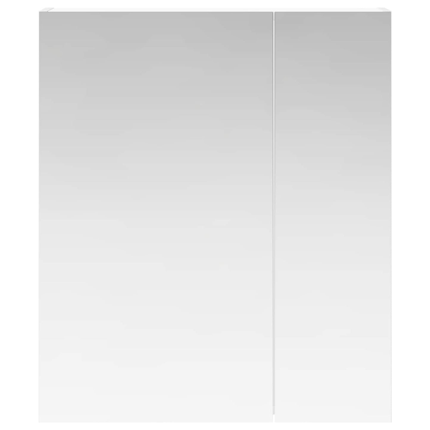 Bathroom Mirror Cabinet White 60 x 14.5 x 70 cm Engineered wood