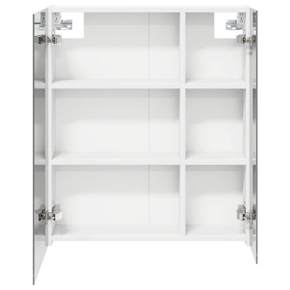 Bathroom Mirror Cabinet White 60 x 14.5 x 70 cm Engineered wood