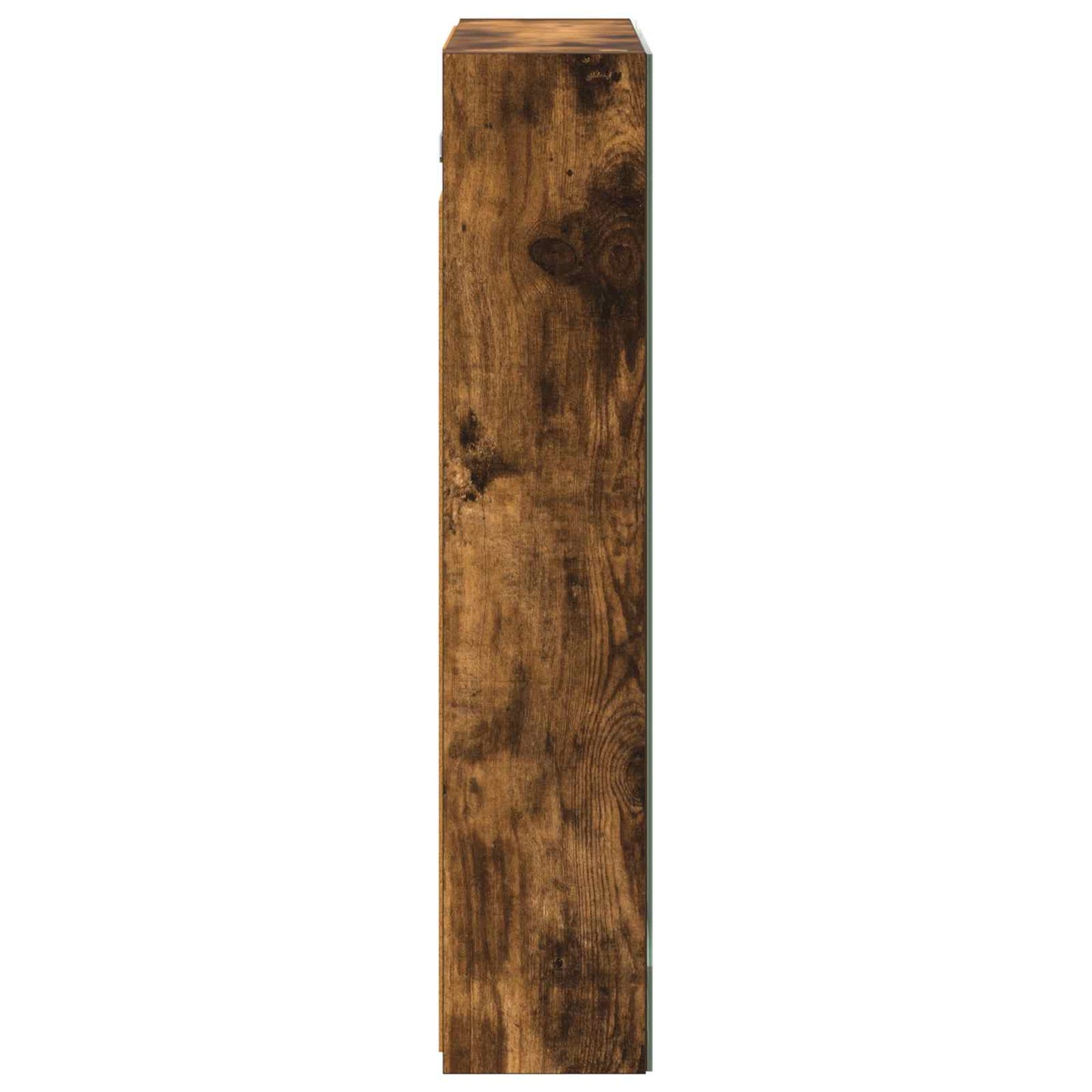 Bathroom Mirror Cabinet Smoked Oak 60 x 14.5 x 70 cm