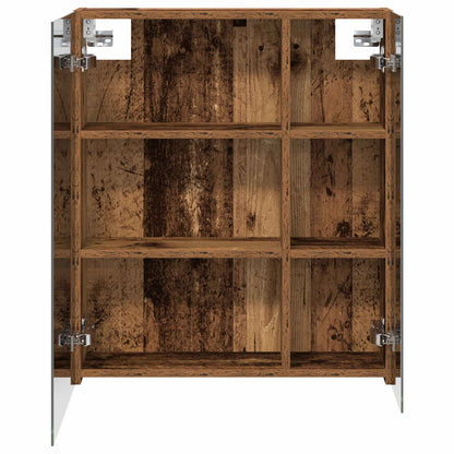 Bathroom Mirror Cabinet Old Wood 60 x 14.5 x 70 cm