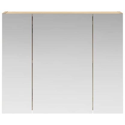 Bathroom Mirror Cabinet Sonoma Oak 60 x 14.5 x 50 cm