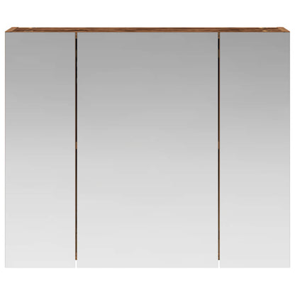 Bathroom Mirror Cabinet Old Wood 60 x 14.5 x 50 cm