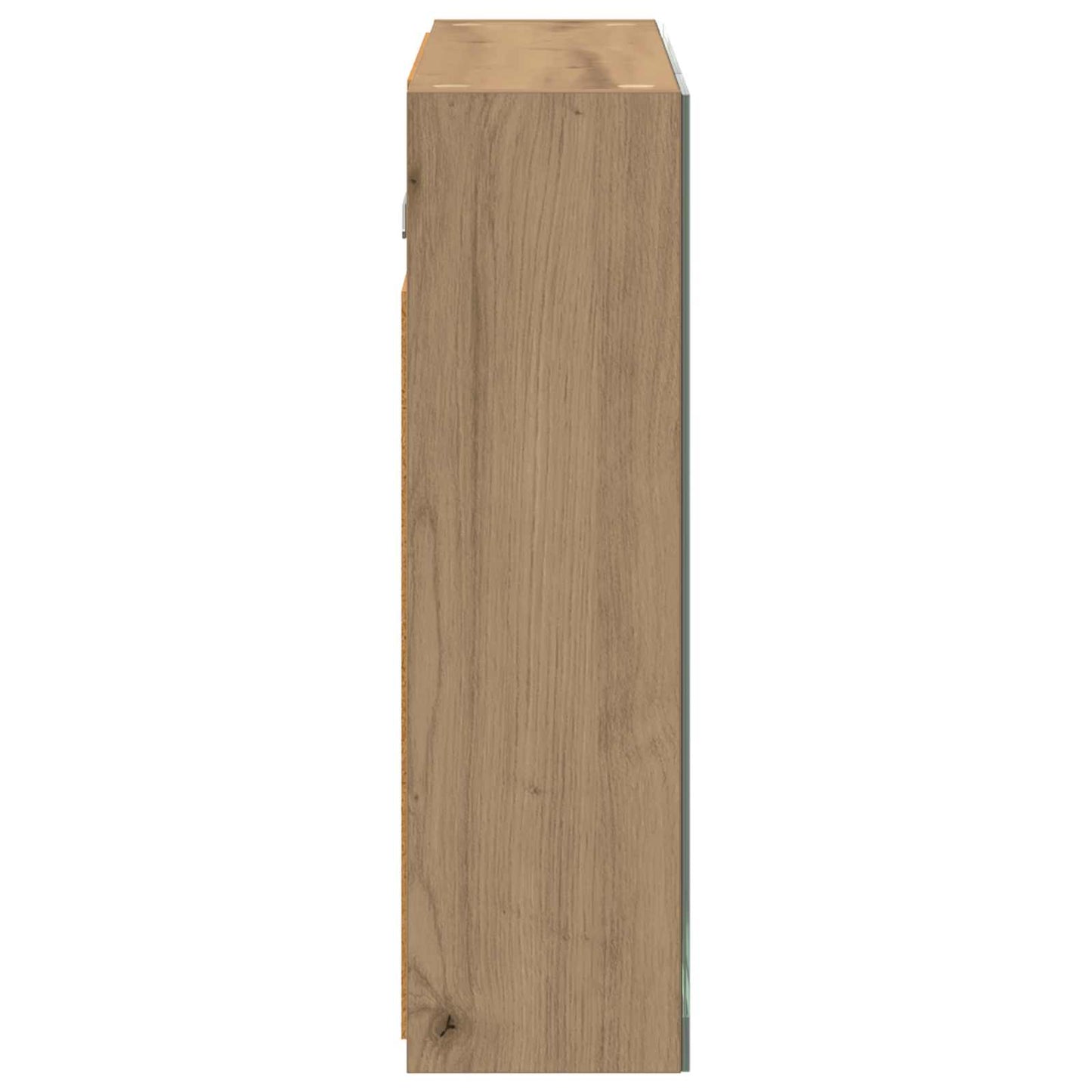 Bathroom Mirror Cabinet Artisan Oak 60 x 14.5 x 50 cm