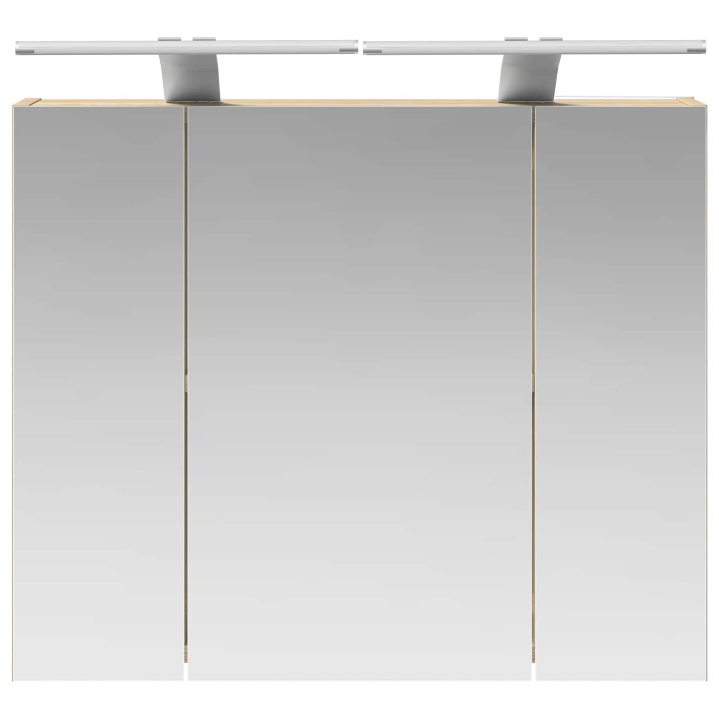 Bathroom Mirror Cabinet Sonoma Oak 60 x 14.5 x 50 cm
