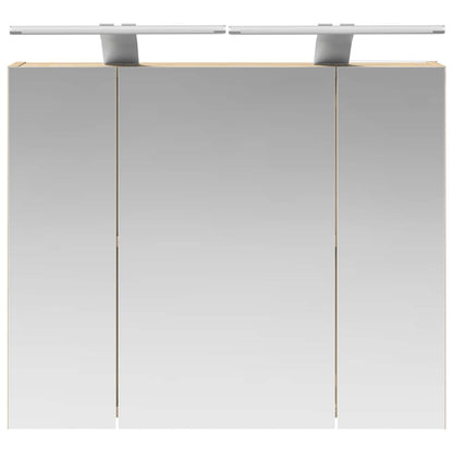 Bathroom Mirror Cabinet Sonoma Oak 60 x 14.5 x 50 cm