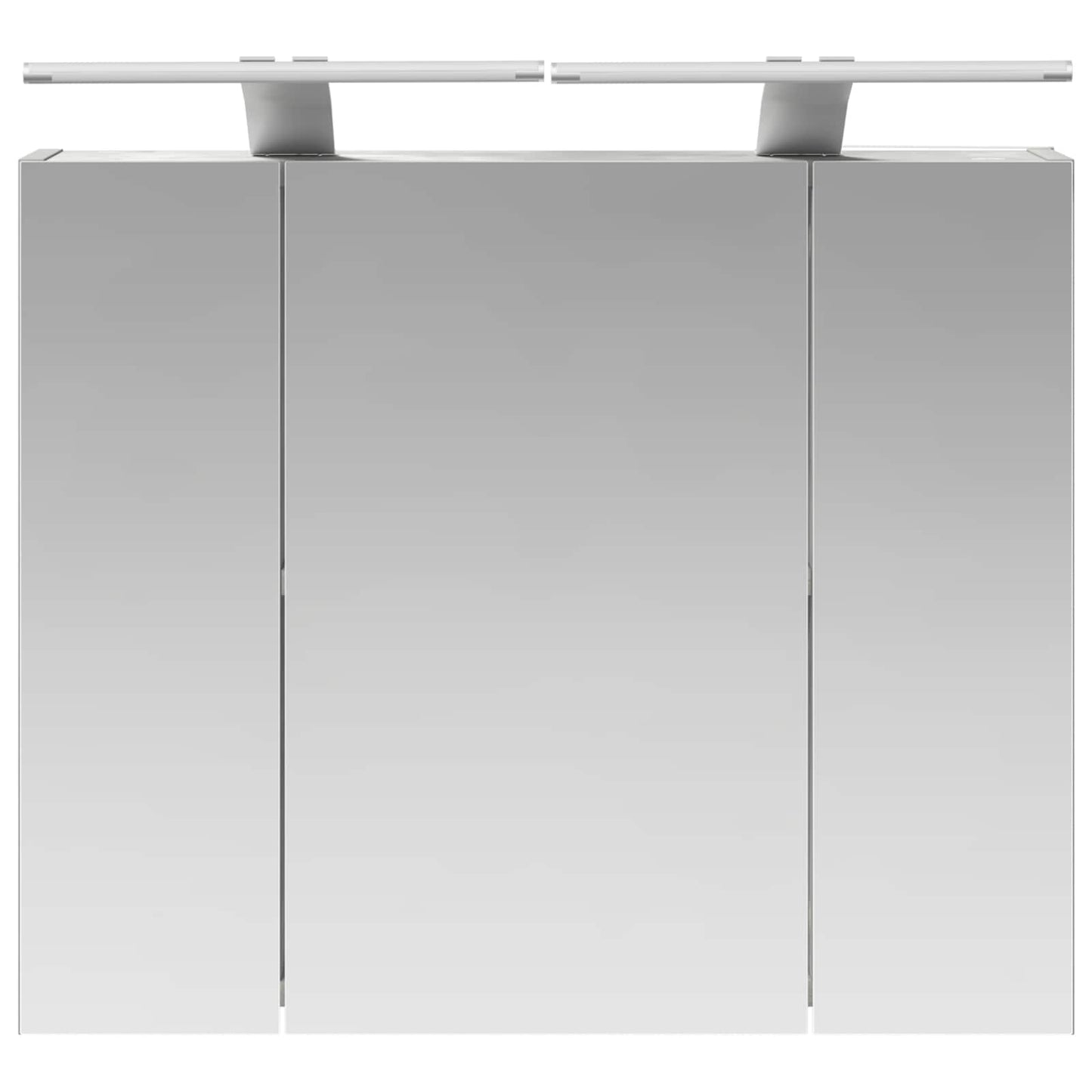 Bathroom Mirror Cabinet Concrete Grey 60 x 14.5 x 50 cm