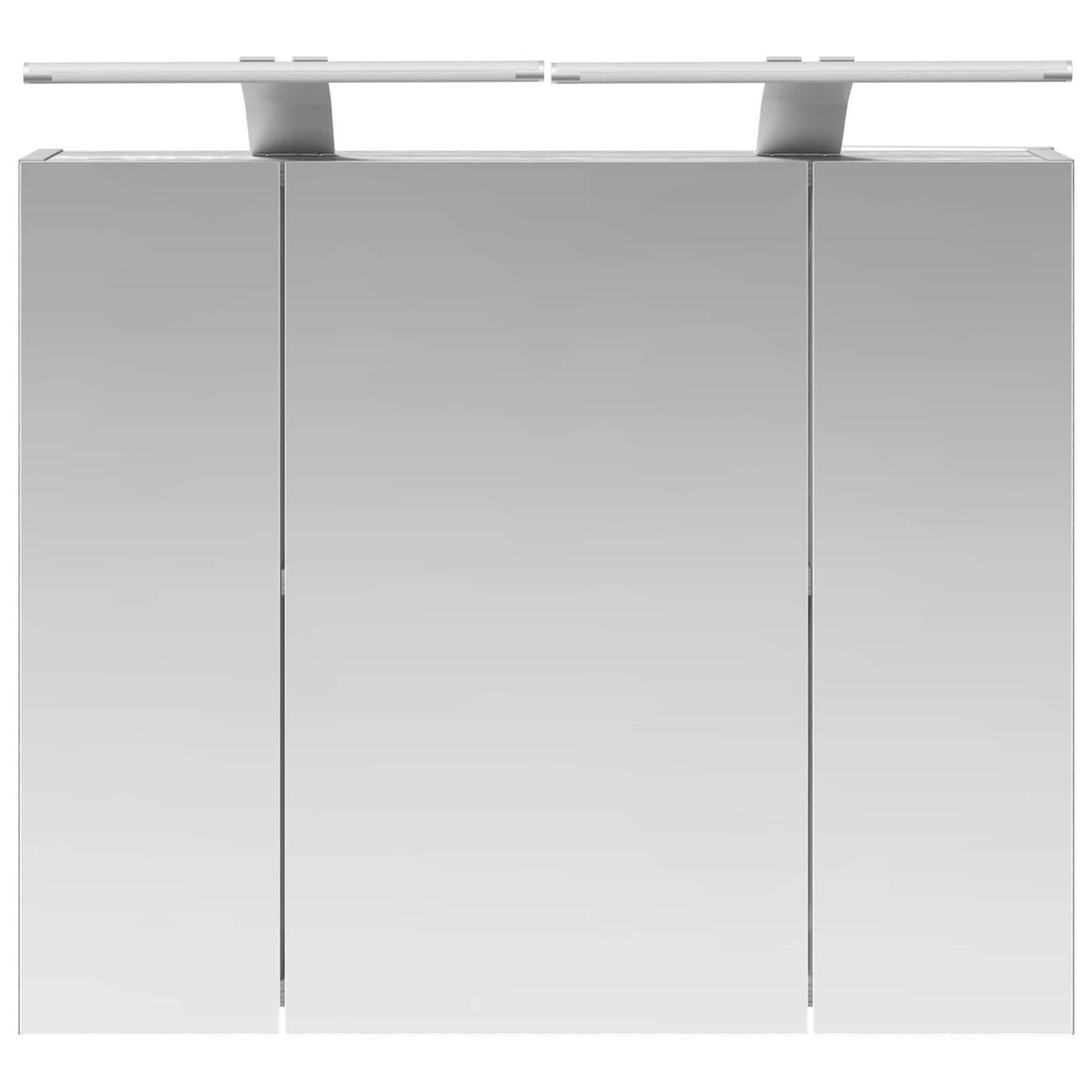 Bathroom Mirror Cabinet Grey Sonoma 60 x 14.5 x 50 cm