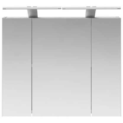 Bathroom Mirror Cabinet Grey Sonoma 60 x 14.5 x 50 cm