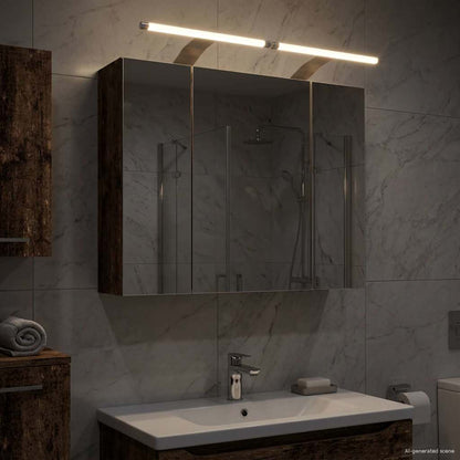 Bathroom Mirror Cabinet Old Wood 60 x 14.5 x 50 cm