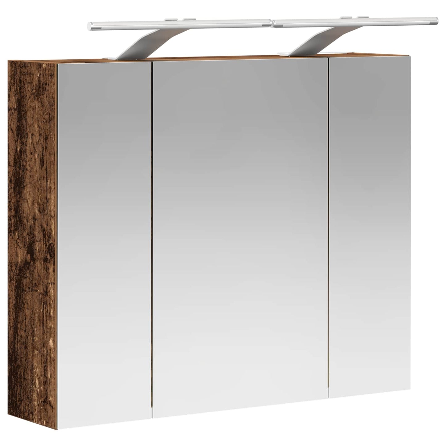 Bathroom Mirror Cabinet Old Wood 60 x 14.5 x 50 cm