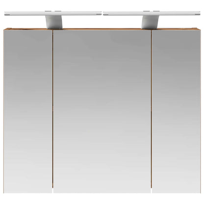Bathroom Mirror Cabinet Old Wood 60 x 14.5 x 50 cm