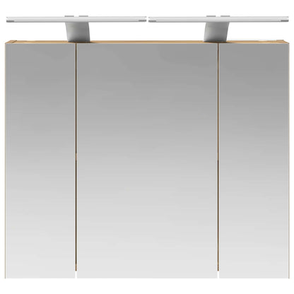Bathroom Mirror Cabinet Artisian Oak 60 x 14.5 x 50 cm