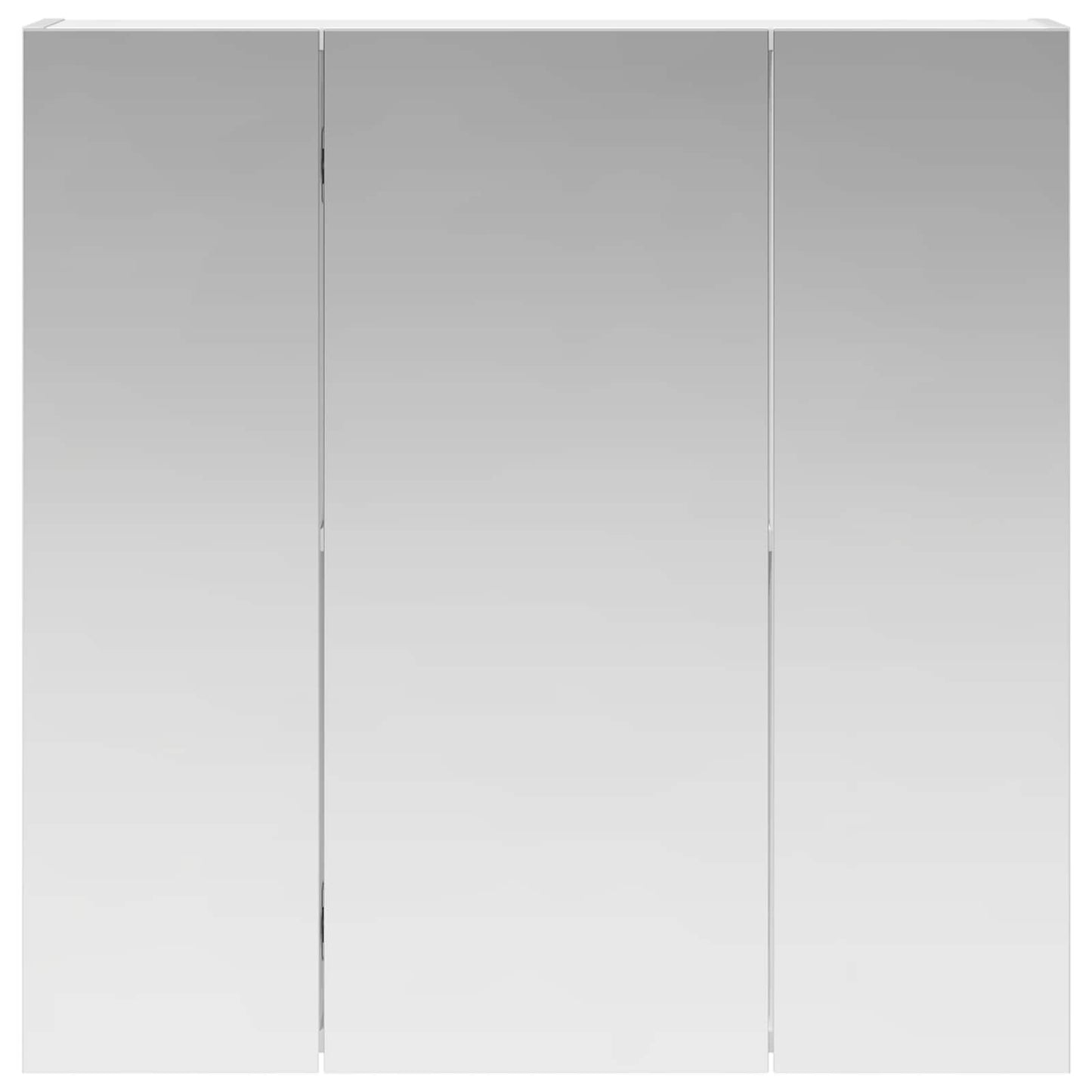 Bathroom Mirror Cabinet White 70 x 14.5 x 70 cm Engineered wood