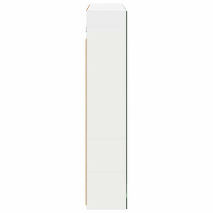 Bathroom Mirror Cabinet White 70 x 14.5 x 70 cm Engineered wood