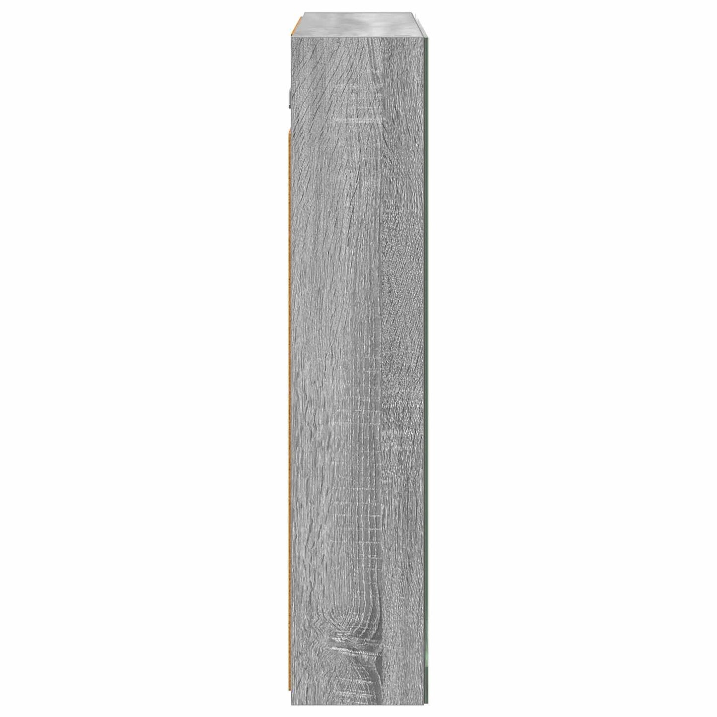 Bathroom Mirror Cabinet Grey Sonoma 70 x 14.5 x 70 cm