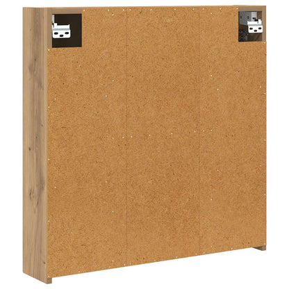 Bathroom Mirror Cabinet Artisian Oak 70 x 14.5 x 70 cm