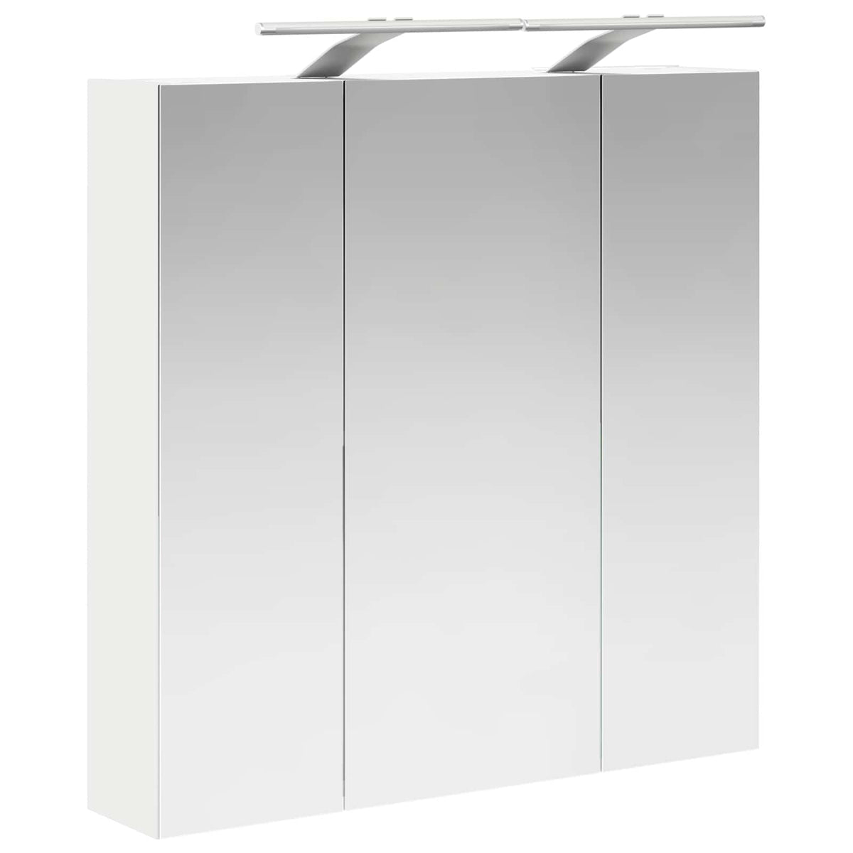 Bathroom Mirror Cabinet White 70 x 14.5 x 70 cm Engineered wood