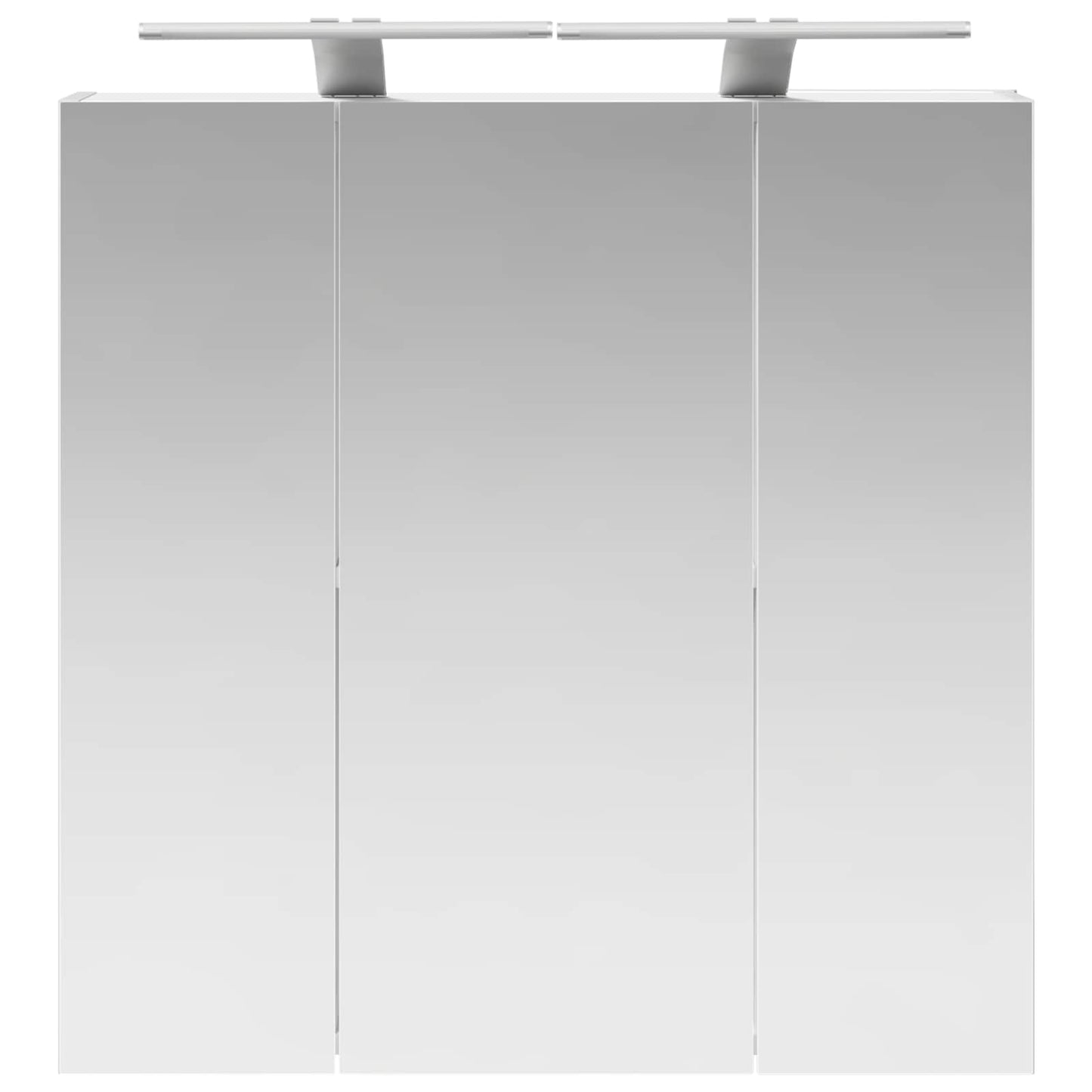 Bathroom Mirror Cabinet White 70 x 14.5 x 70 cm Engineered wood