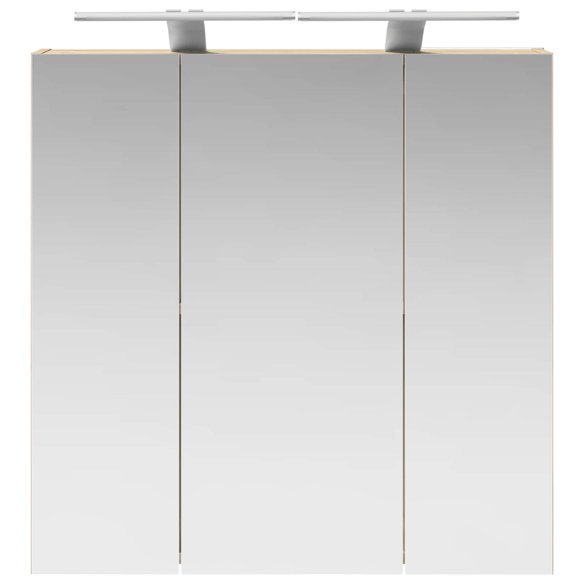 Bathroom Mirror Cabinet Sonoma Oak 70 x 14.5 x 70 cm