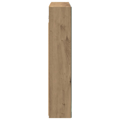 Bathroom Mirror Cabinet Artisian Oak 80 x 14.5 x 70 cm
