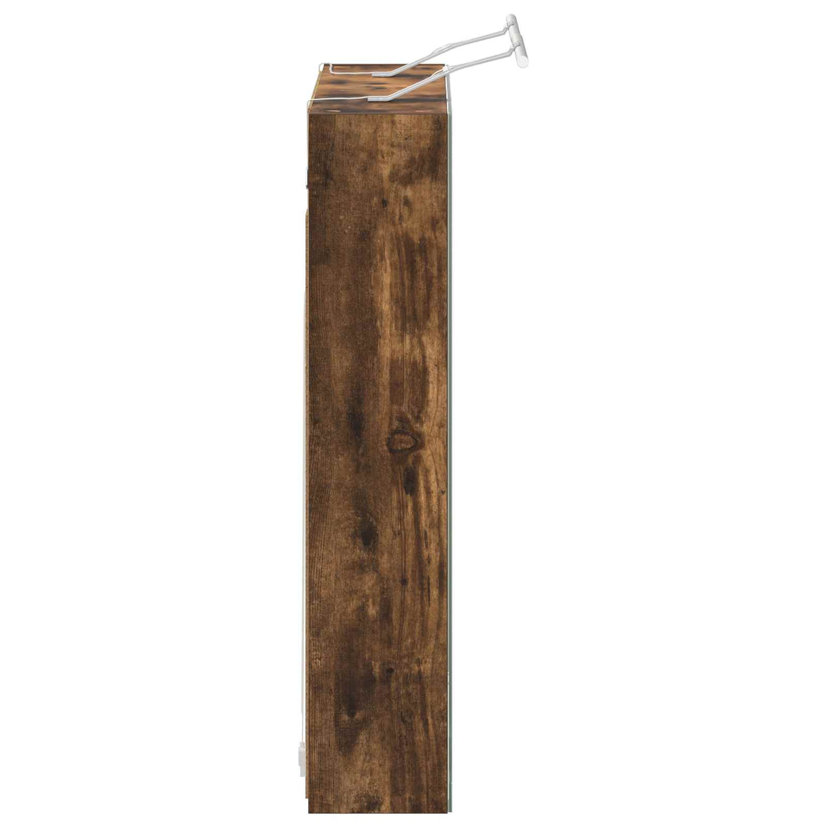 Bathroom Mirror Cabinet Smoked Oak 80 x 14.5 x 70 cm