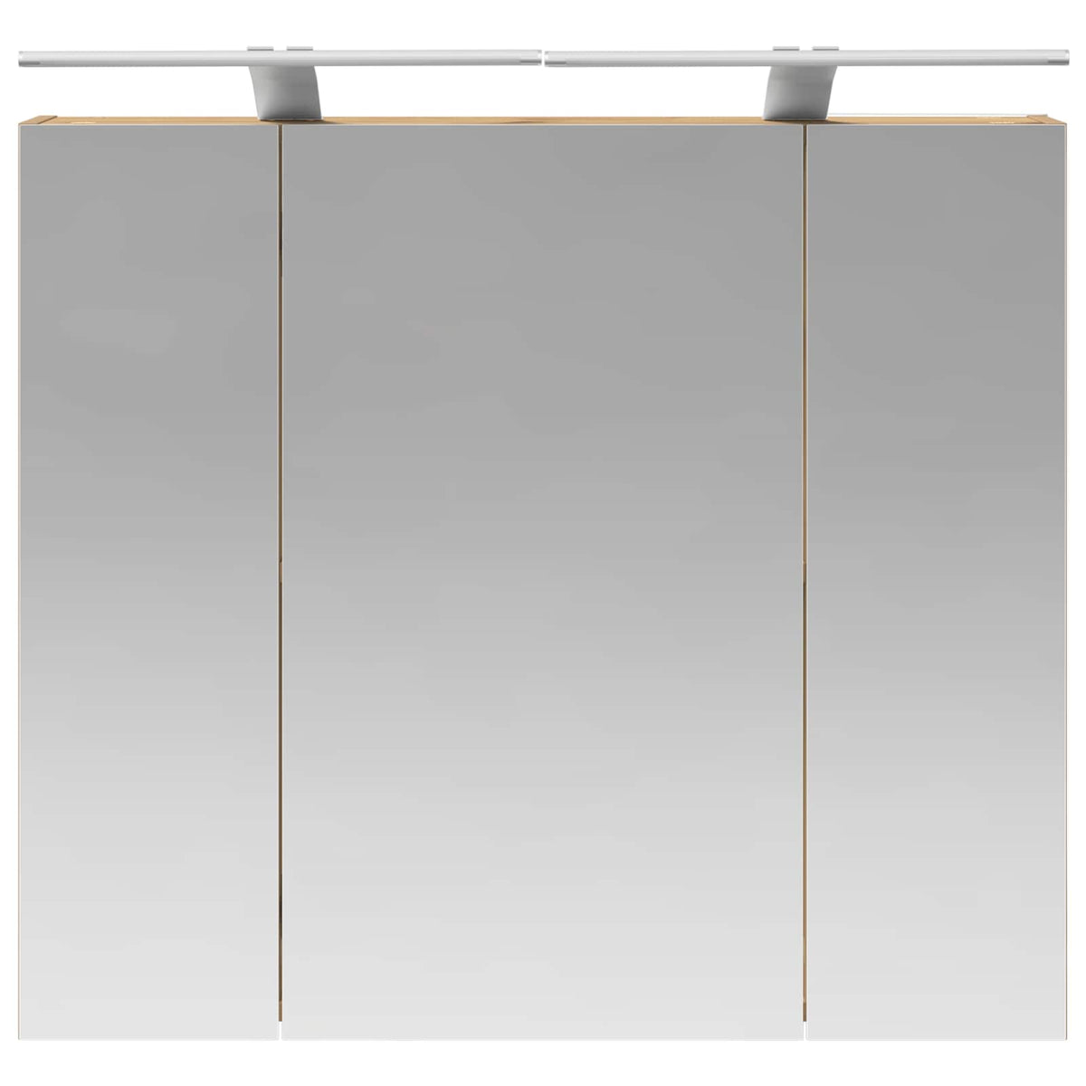 Bathroom Mirror Cabinet Artisan Oak 80 x 14.5 x 70 cm