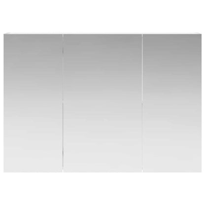 Bathroom Mirror Cabinet White 100 x 14.5 x 70 cm