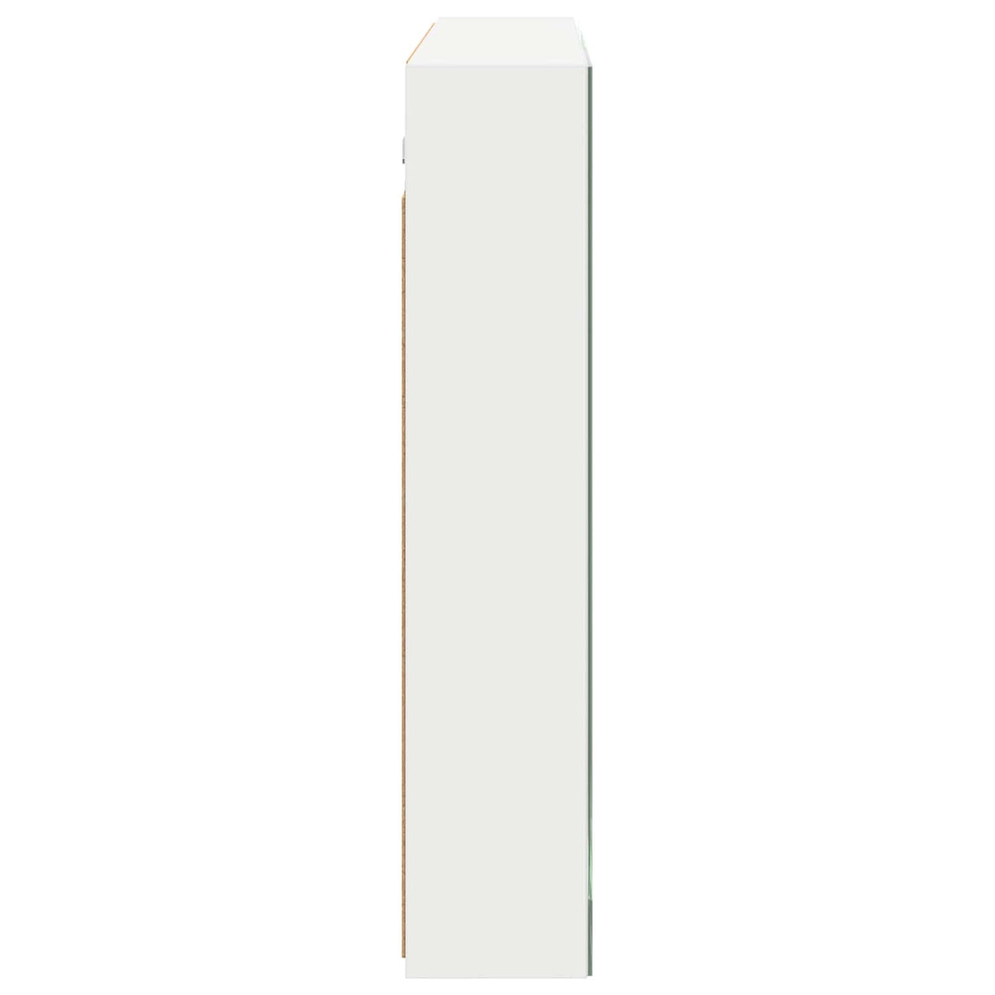 Bathroom Mirror Cabinet White 100 x 14.5 x 70 cm