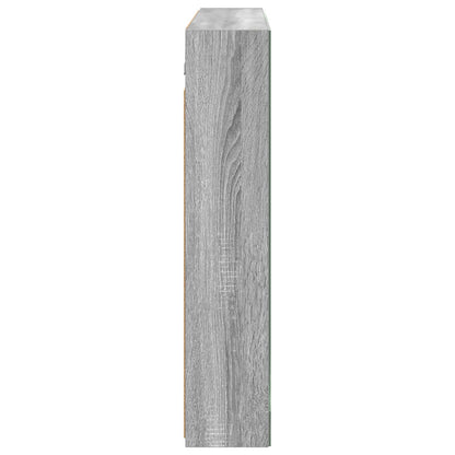 Bathroom Mirror Cabinet Grey Sonoma 100 x 14.5 x 70 cm