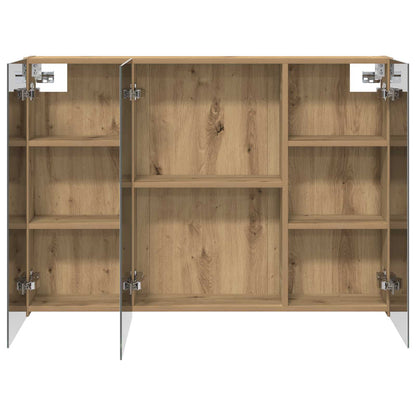 Bathroom Mirror Cabinet Artisian Oak 100 x 14.5 x 70 cm