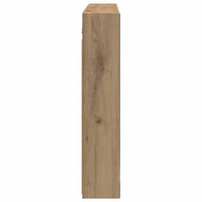 Bathroom Mirror Cabinet Artisian Oak 100 x 14.5 x 70 cm