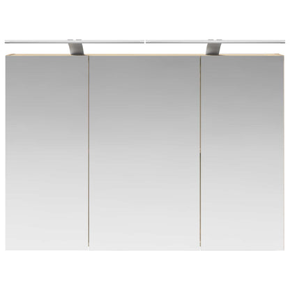 Bathroom Mirror Cabinet Sonoma Oak 100 x 14.5 x 70 cm