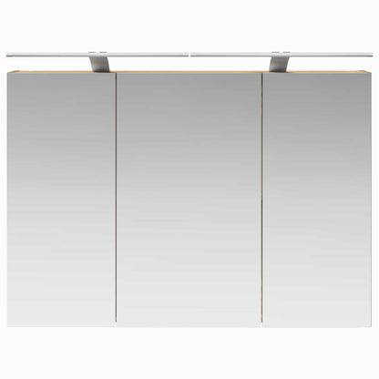 Bathroom Mirror Cabinet Artisan Oak 100 x 14.5 x 70 cm
