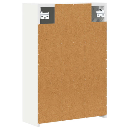 Bathroom Mirror Cabinet White 43 x 16 x 62.5 cm Engineered wood
