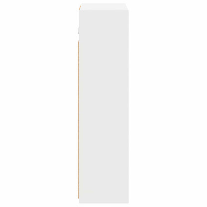Bathroom Mirror Cabinet White 43 x 16 x 62.5 cm Engineered wood
