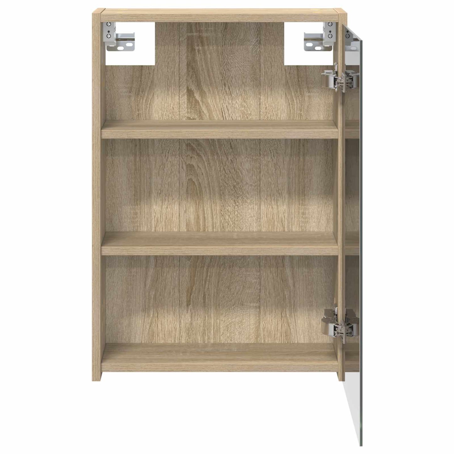 Bathroom Mirror Cabinet Sonoma Oak 43 x 16 x 62.5 cm