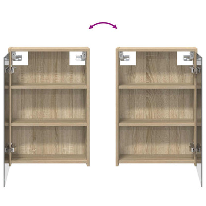 Bathroom Mirror Cabinet Sonoma Oak 43 x 16 x 62.5 cm